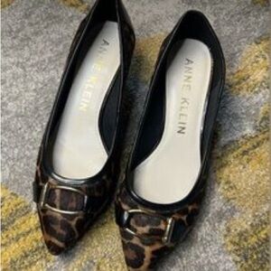 Anne Klein Women's Leopard Print Flats